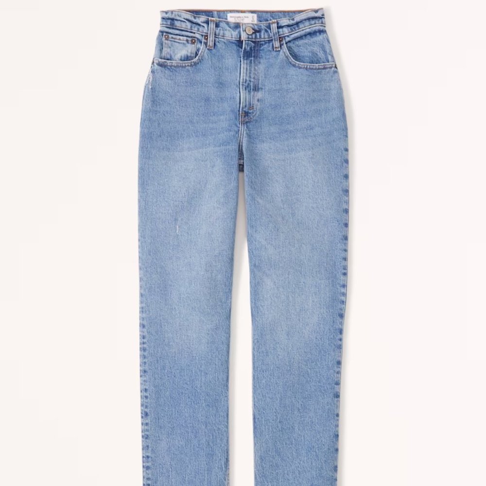 Abercrombie and finch Curve Love 90S Straight Jeans